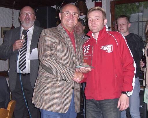 Siegerehrung durch den Brgermeister